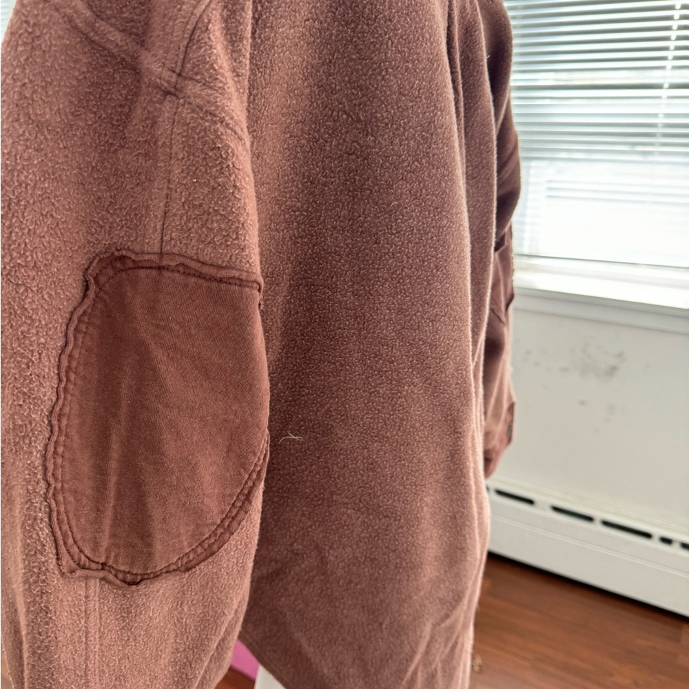 Free People Oversized Button Down Jacket - image 3